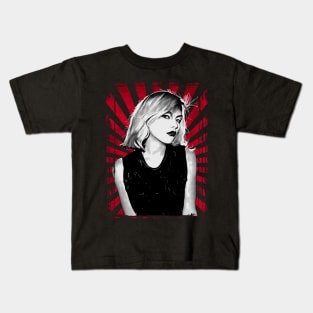 Blondie-Vintage Style Design-Fan Art Design-Debbie harry Kids T-Shirt